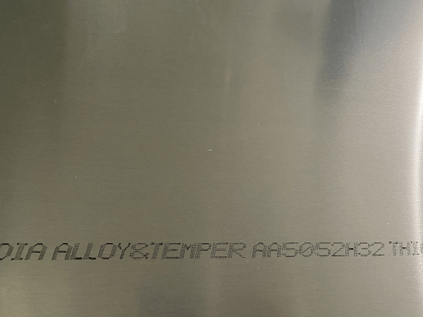 Alloy 5052 Aluminium Plain Sheet 4' x 8' x 4.0mm