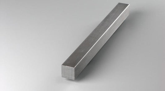 Aluminium Square Bar Grade- 6063 T6, Size 9.5mm X 6.00 mtrs.