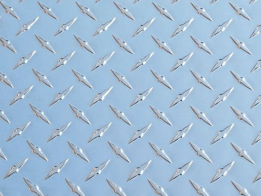 Alloy 3003 Aluminium Chequered Sheet Diamond Pattern 1250x2500x2.0mm