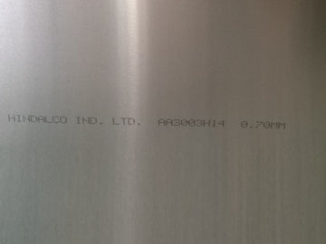 Aluminium Sheets in Alloy 3003