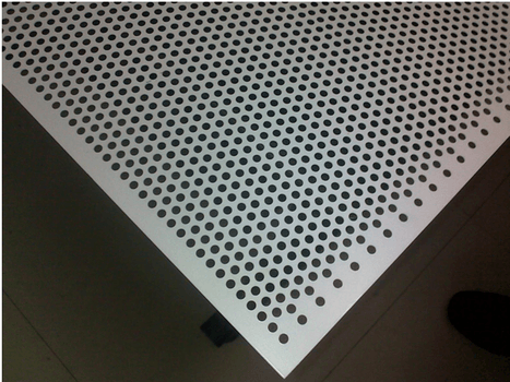 Aluminium Perforated Sheet 4mm Hole 7mm Pitch  4'x8'x1.2mm